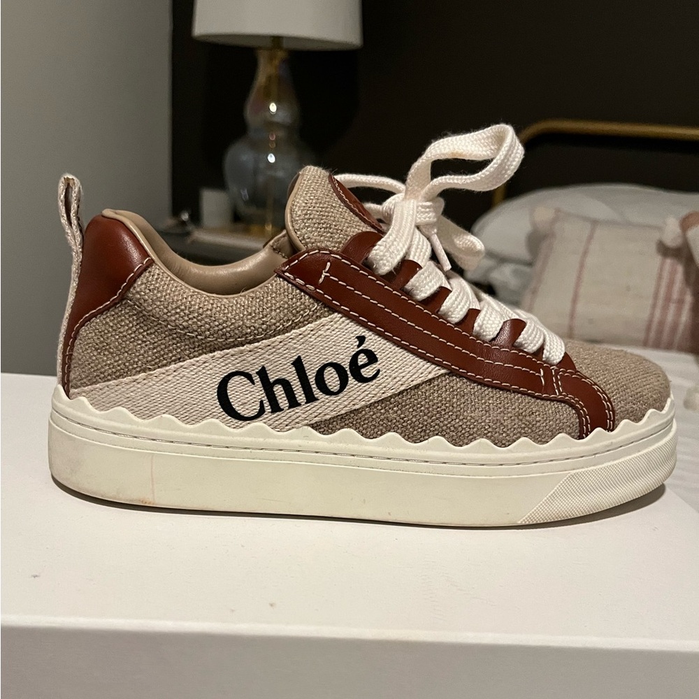 Almost new condition Chloe tennis shoes.